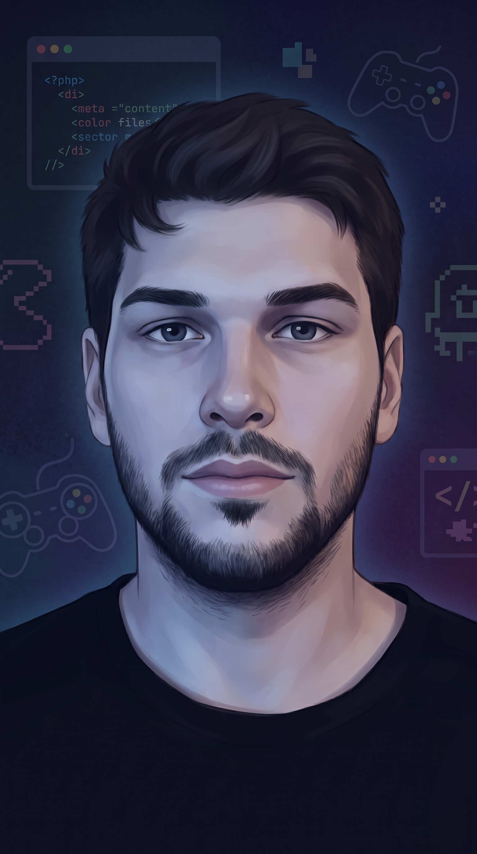 Illustrated Redspire creator avatar